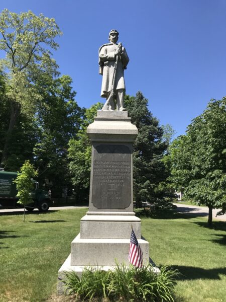 SHIRLEY GREAT REBELLION WAR MEMORIAL