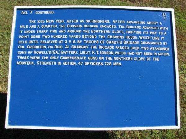 IRELAND’S BRIGADE MEMORIAL PLAQUE II