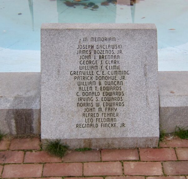 SOUTHAMPTON WORLD WAR II AND KOREAN WAR VETERANS MEMORIAL STONE B