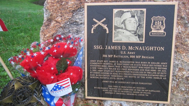 SSG. JAMES D. MCNAUGHTON WAR MEMORIAL