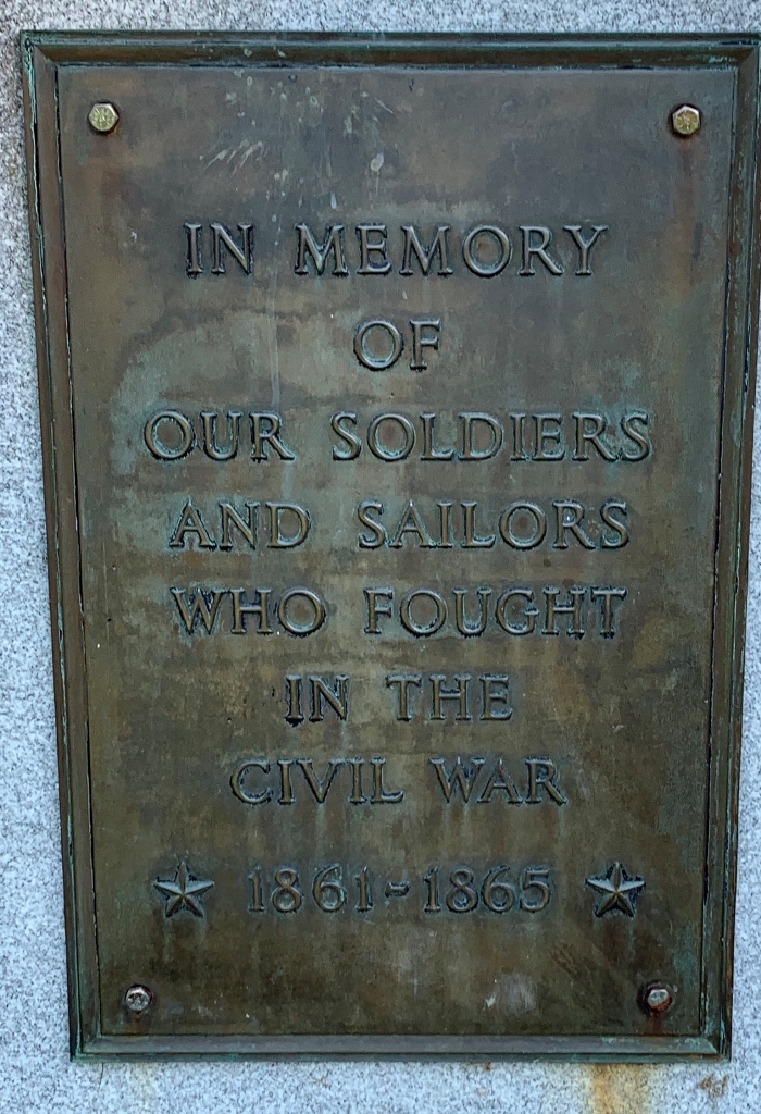 ST. ALBANS CIVIL WAR MEMORIAL PLAQUE
