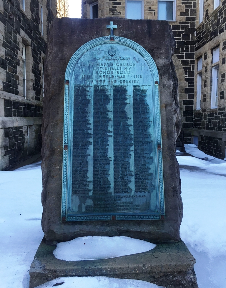 ST. MARY’S CHURCH WORLD WAR HONOR ROLL MEMORIAL