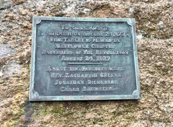 TO COMMEMORATE A SKIRMISH REVOLUTIONARY WAR MEMORIAL