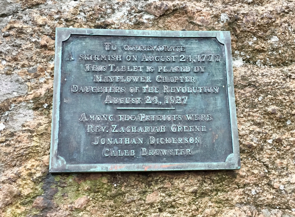 TO COMMEMORATE A SKIRMISH REVOLUTIONARY WAR MEMORIAL