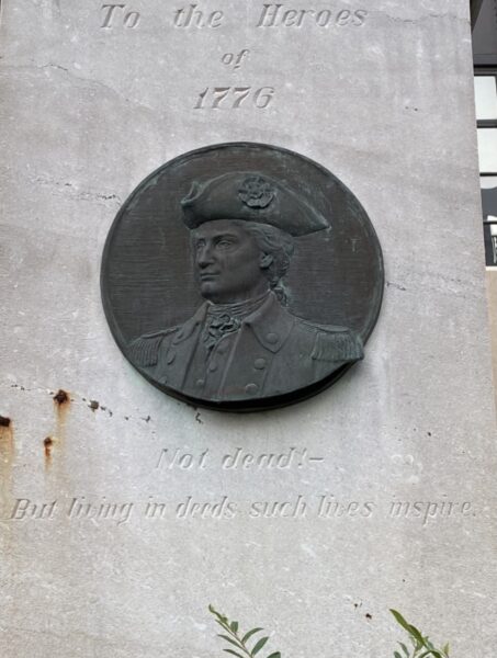 TO THE HERO’S OF 1776 WAR MEMORIAL PORTRAIT