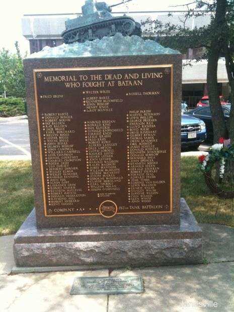 JANESVILLE BATAAN WAR MEMORIAL