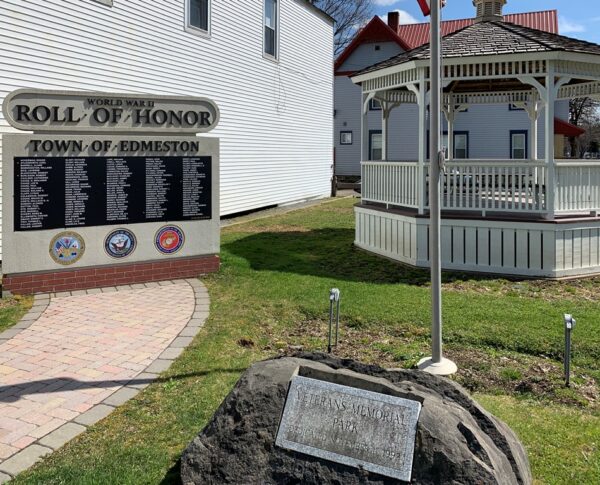 TOWN OF EDMESTON VETERANS MEMORIAL PARK