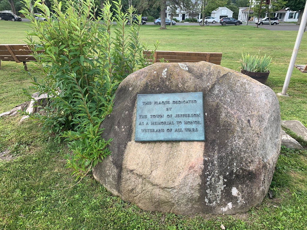 TOWN OF JEFFERSON ALL WARS VETERANS MEMORIAL