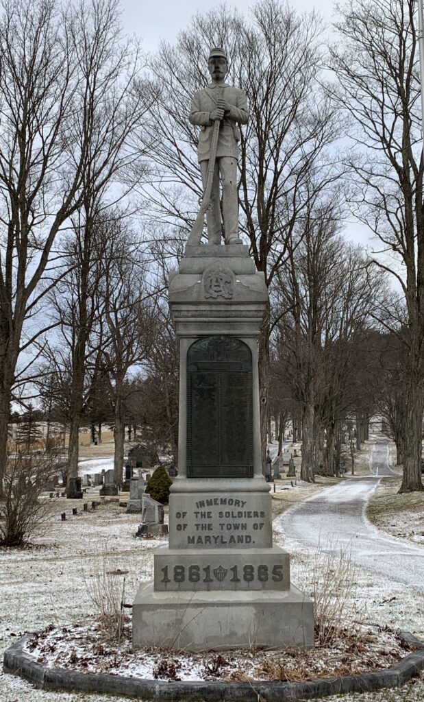 TOWN OF MARYLAND CIVIL WAR MEMORIAL
