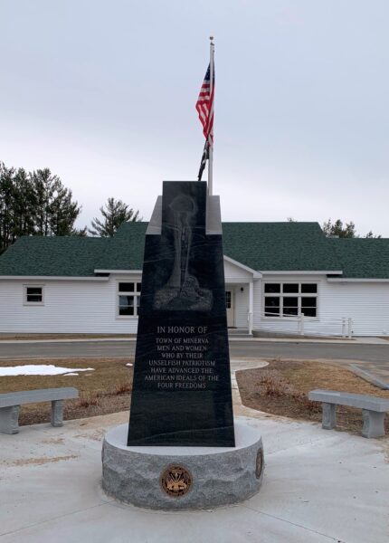 TOWN OF MINERVA VETERANS MEMORIAL