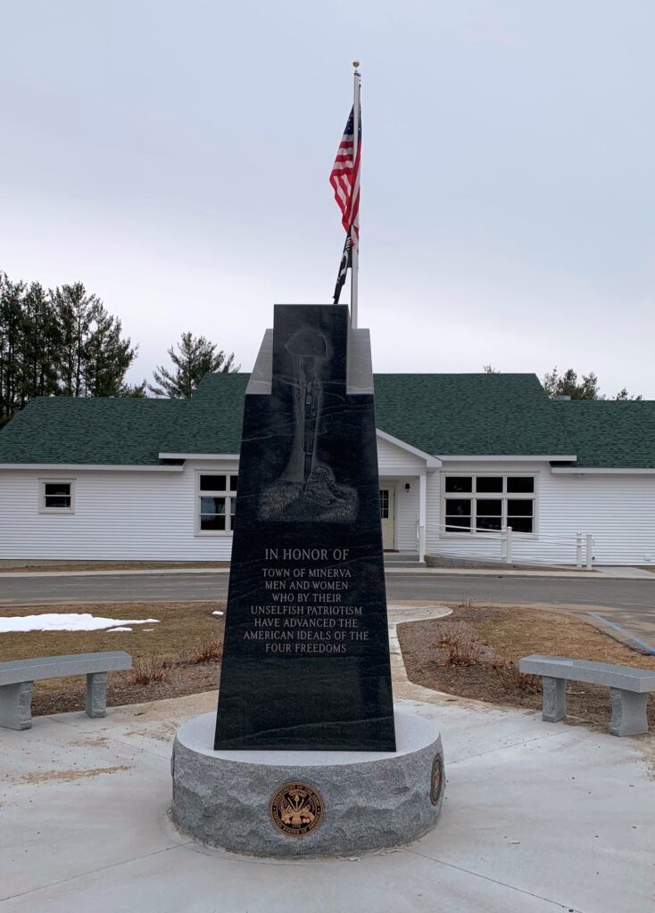TOWN OF MINERVA VETERANS MEMORIAL