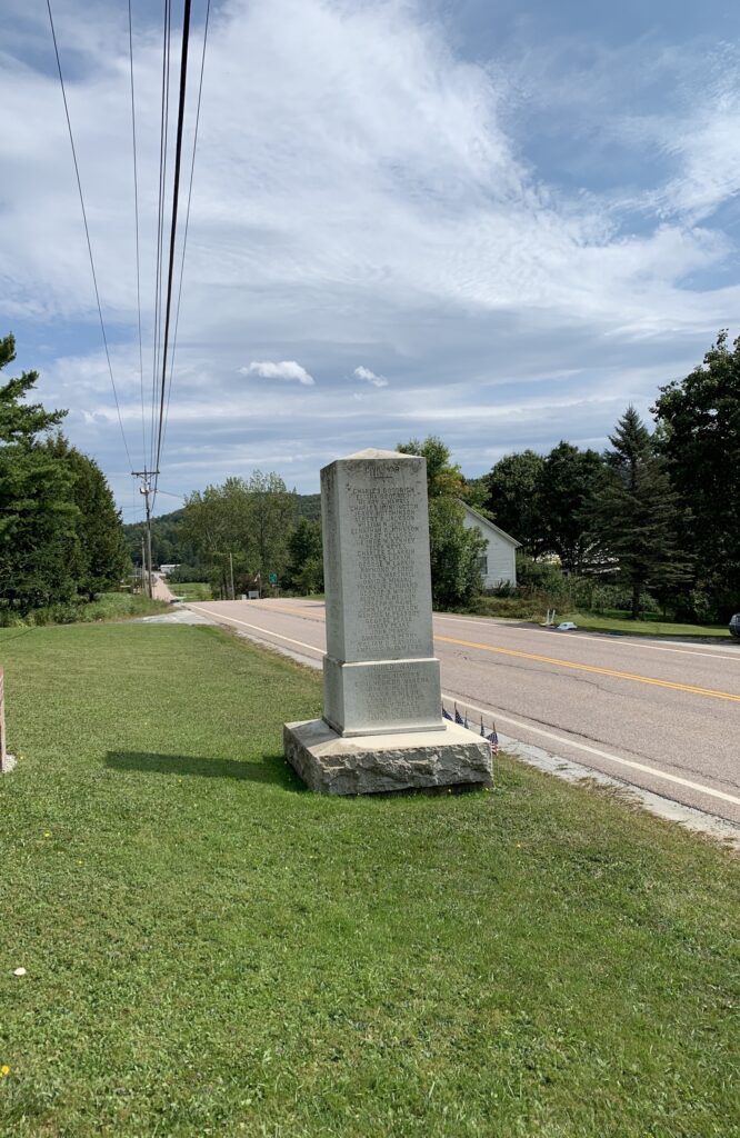 TOWN OF ORANGE WAR VETERANS MEMORIAL