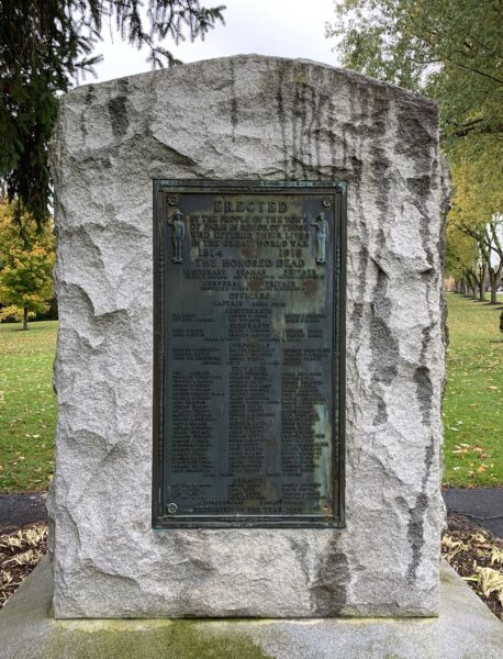 TOWN OF PARIS GREAT WORLD WAR MEMORIAL
