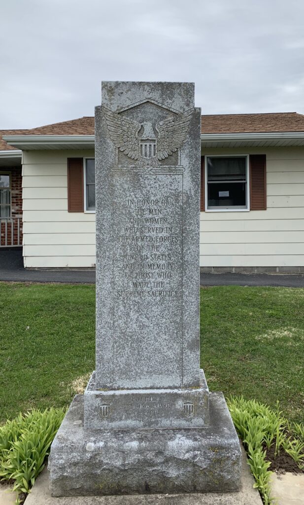 TOWN OF PERTH VETERANS MEMORIAL