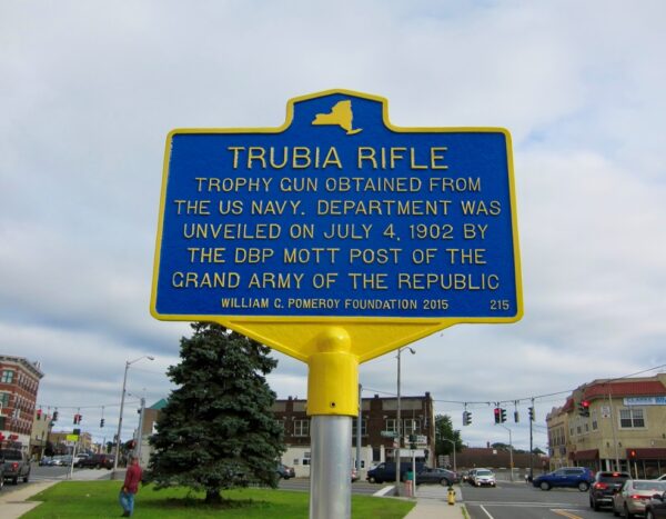 TRUBIA RIFLE MEMORIAL MARKER