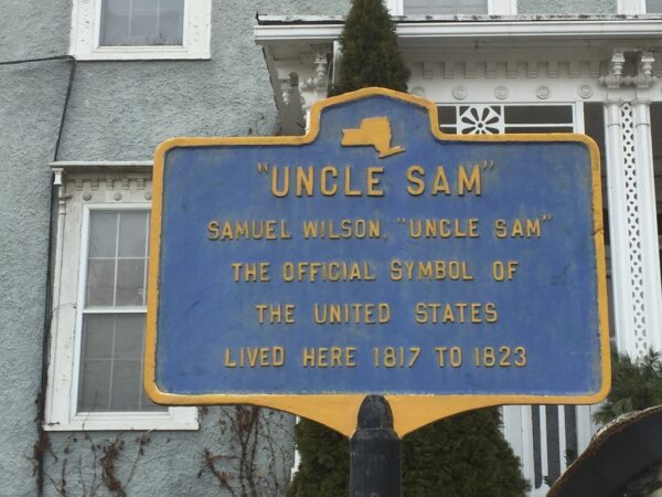 “UNCLE SAM” MEMORIAL MARKER