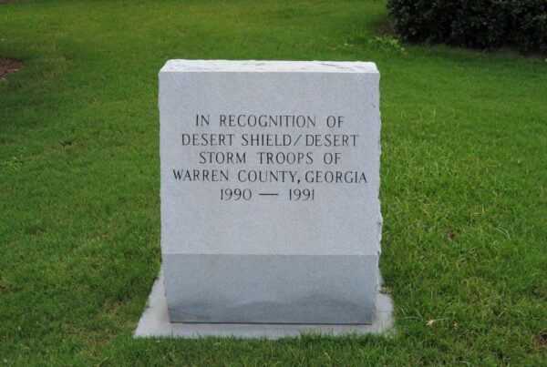 WARREN COUNTY DESERT SHIELD/DESERT STORM MEMORIAL