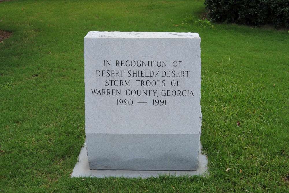 WARREN COUNTY DESERT SHIELD/DESERT STORM MEMORIAL