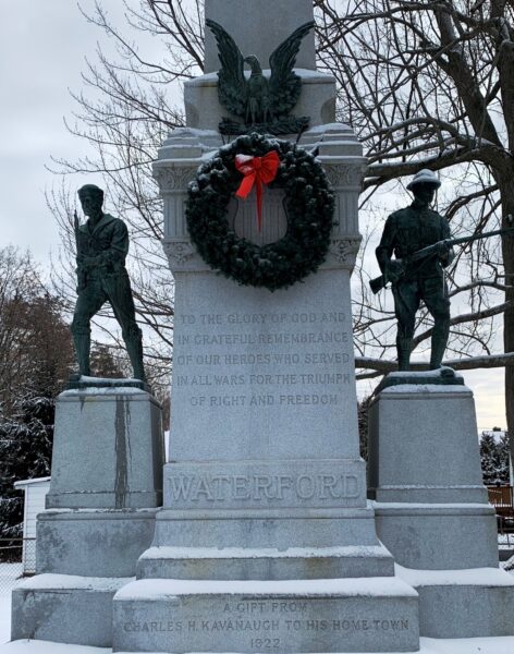 WATERFORD ALL WARS MEMORIAL CLOSE-UP