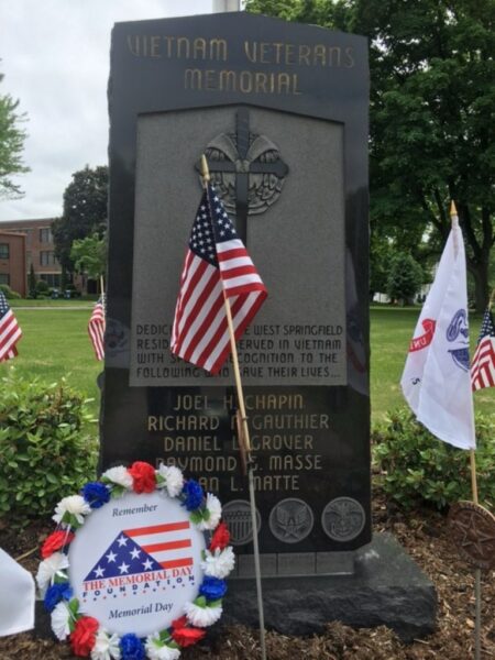 WEST SPRINGFIELD VIETNAM VETERANS MEMORIAL