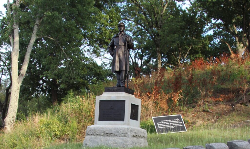 WESTERN SECTION OF ORCHARD KNOB WAR MEMORIAL