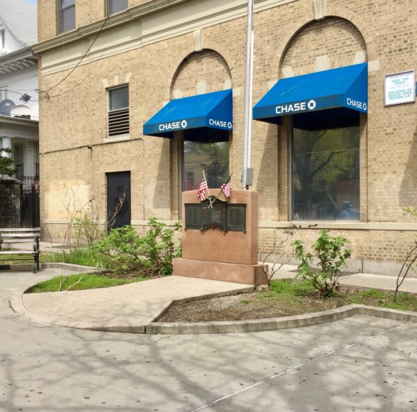 WOODHAVEN PATRIOTIC LEAGUE WORLD WAR II MEMORIAL