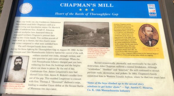 CHAPMAN’S MILL WAR MEMORIAL PANEL
