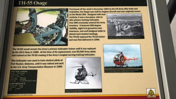 TH-55 OSAGE MEMORIAL PANEL