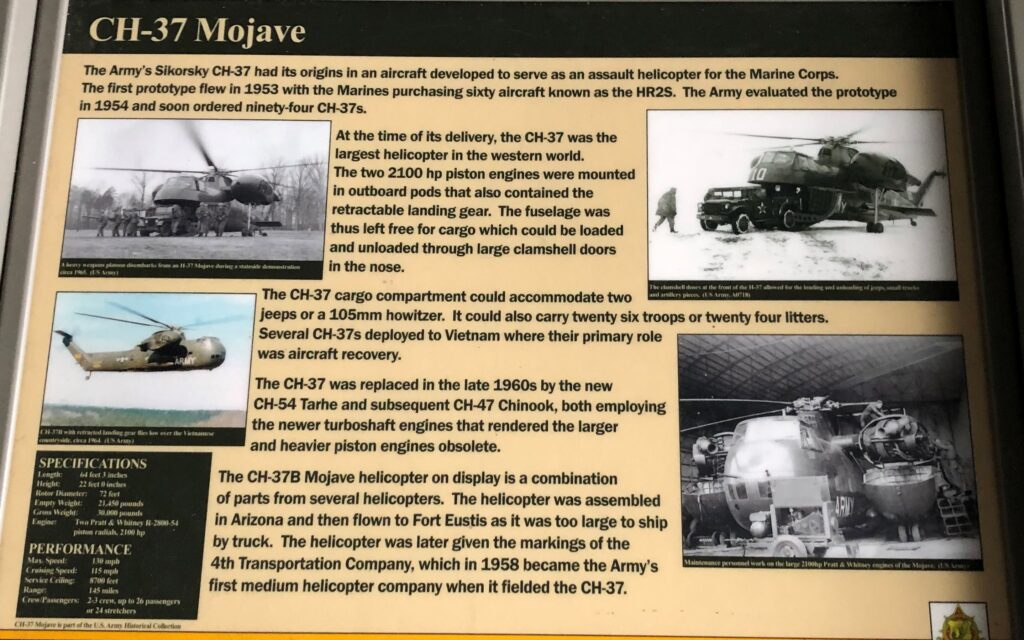 CH-37 MOJAVE MEMORIAL PANEL