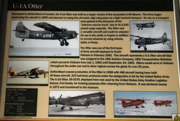 U-1A OTTER MEMORIAL PANEL