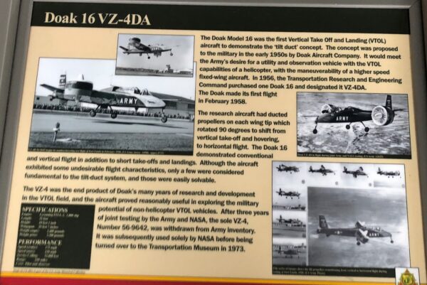 DOAK 16 VZ-4DA MEMORIAL PANEL