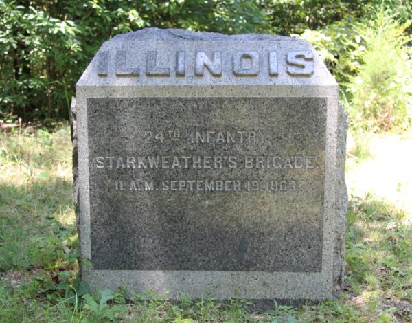 24TH ILLINOIS INFANTRY WAR MEMORIAL 11 A.M.