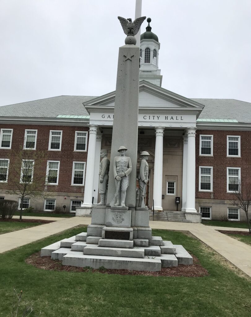 CITY OF GARDNER WORLD WAR MEMORIAL