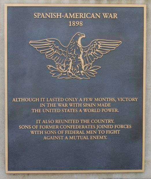 OCONEE COUNTY SPANISH-AMERICAN WAR MEMORIAL PLAQUE