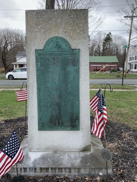 VALLEY FALLS WORLD WAR MEMORIAL