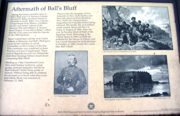 AFTERMATH OF BALL’S BLUFF WAR MEMORIAL PANEL II