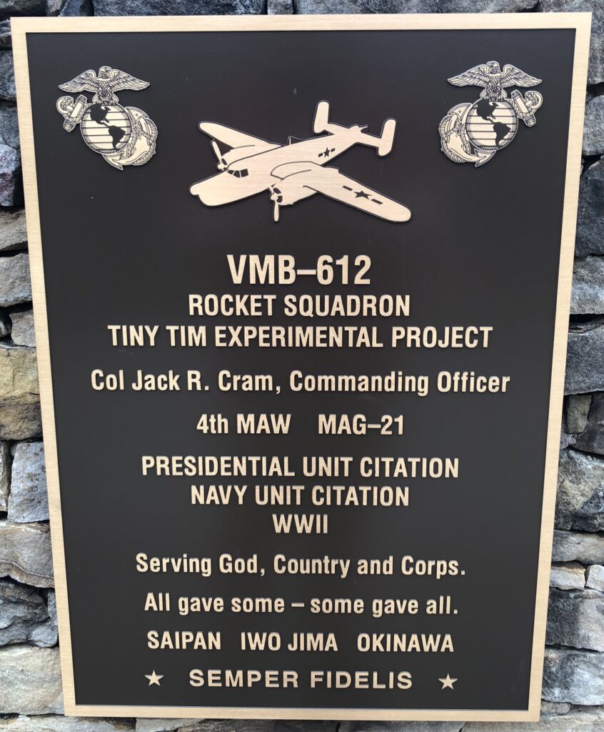 VMB-612 ROCKET SQUADRON WAR MEMORIAL