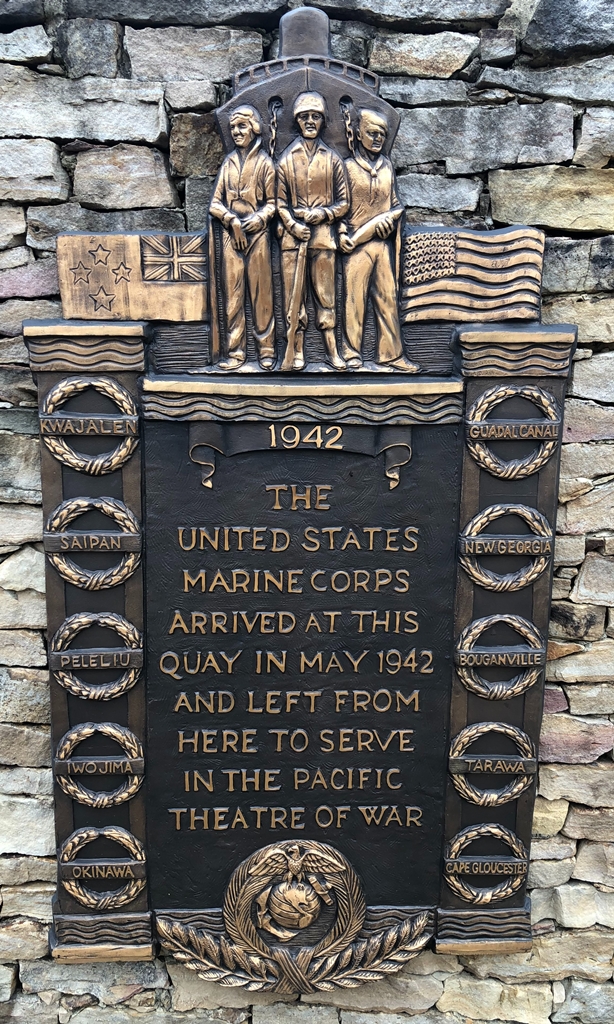 1942 UNITED STATES MARINE CORPS QUAY WAR MEMORIAL