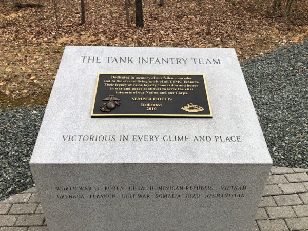 THE TANK INFANTRY TEAM WAR MEMORIAL