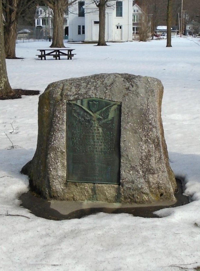 NEW MILFORD, PA. WAR OF THE NATIONS MEMORIAL