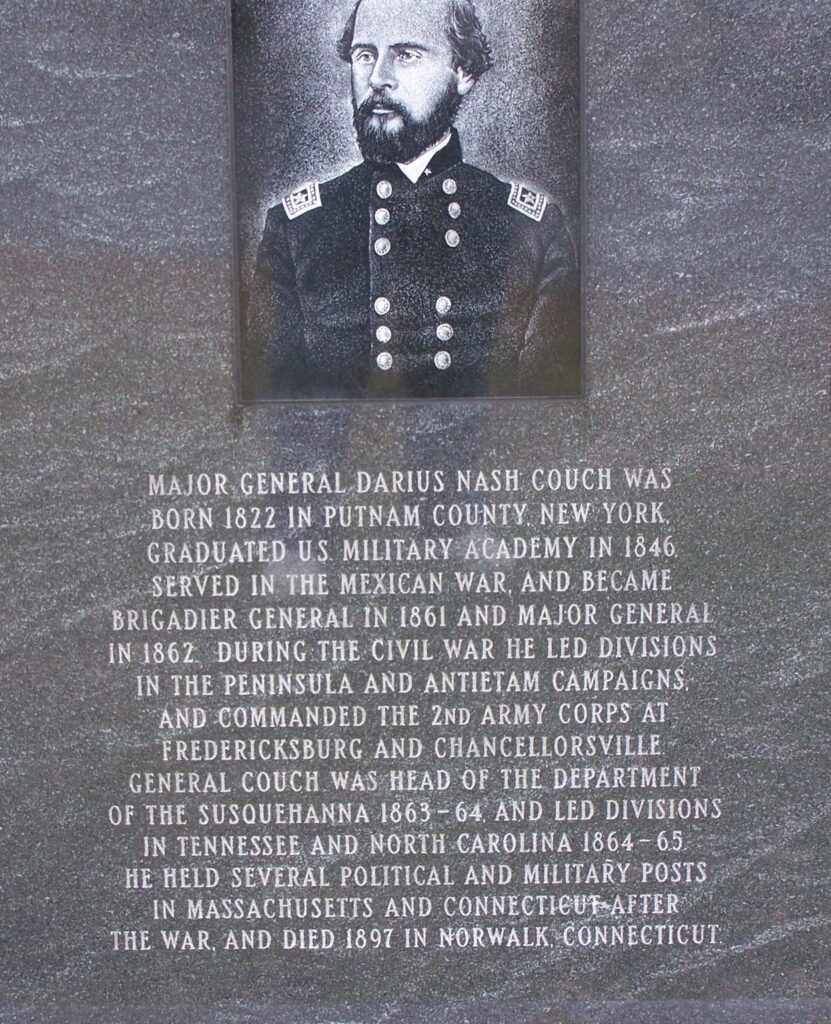 FORT COUCH-GENERAL COUCH-FORT WASHINGTON MEMORIAL PANEL B