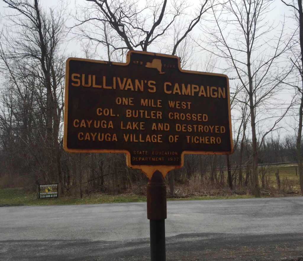 SULLIVAN’S CAMPAIGN REVOLUTIONARY WAR MEMORIAL MARKER