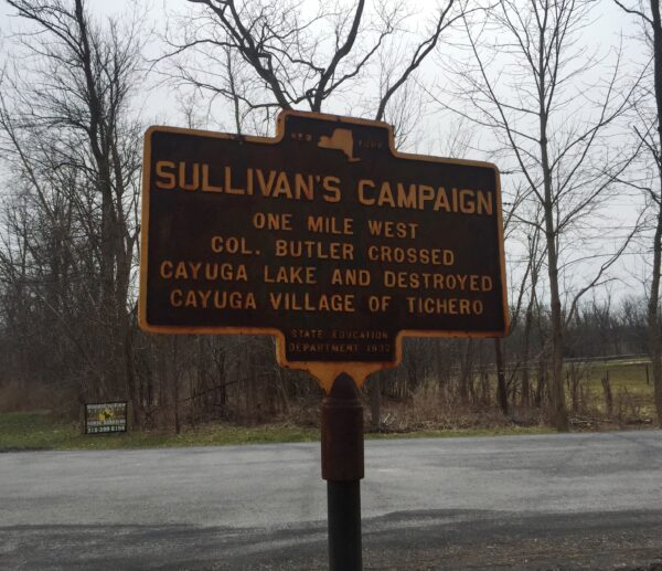 SULLIVAN’S CAMPAIGN REVOLUTIONARY WAR MEMORIAL MARKER