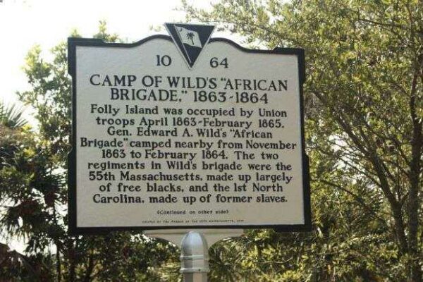 CAMP OF WILD’S AFRICAN BRIGADE WAR MEMORIAL MARKER