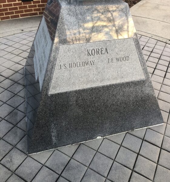 POQUOSON WAR VETERANS MEMORIAL SIDE D