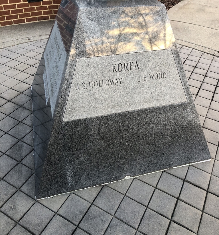 POQUOSON WAR VETERANS MEMORIAL SIDE D