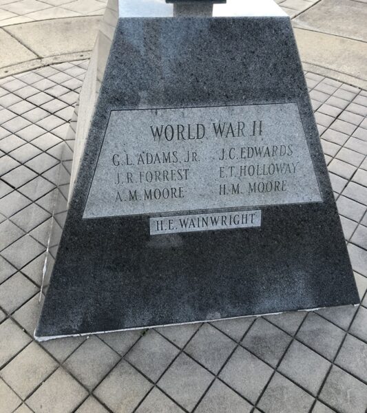 POQUOSON WAR VETERANS MEMORIAL SIDE C