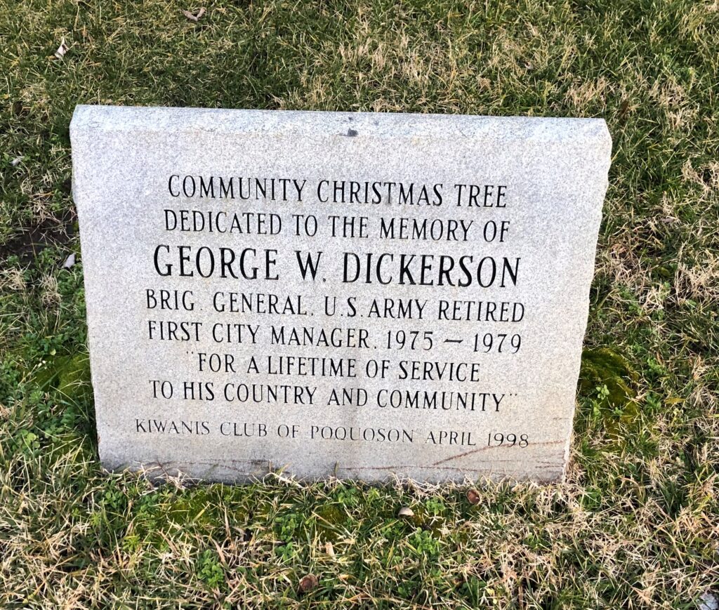 GEORGE W. DICKERSON WAR MEMORIAL