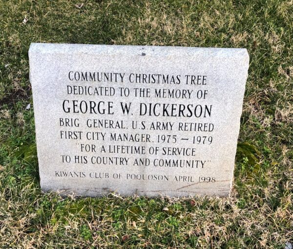 GEORGE W. DICKERSON WAR MEMORIAL