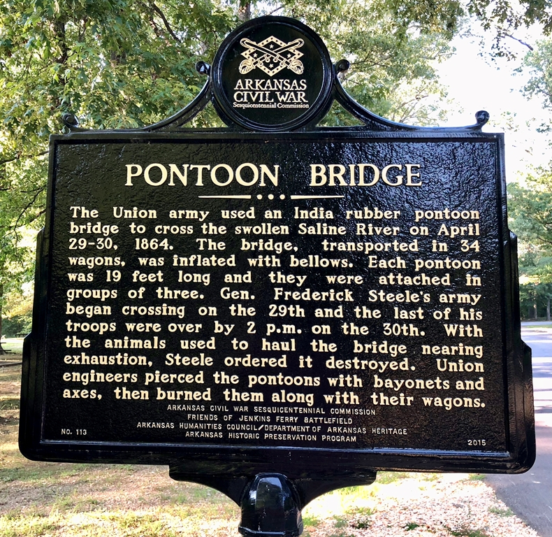 PONTOON BRIDGE SITE WAR MEMORIAL STONE